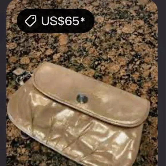 Vintage Y2K Coach Gold Women's Clutch wallet Bag ❌70% OFF SALE❌ - Picture 3 of 10